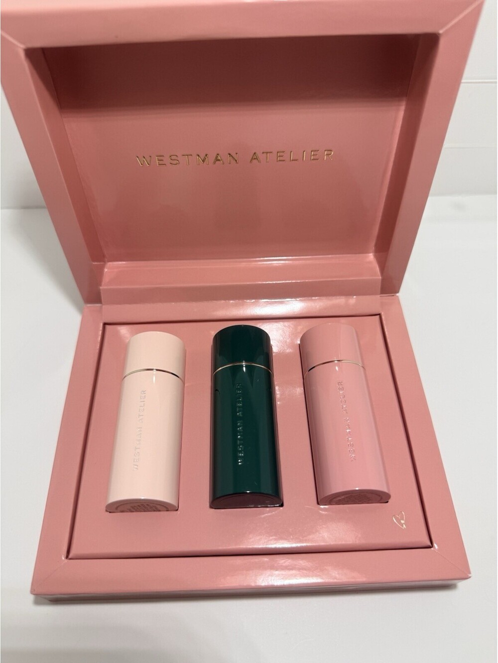 Westman Atelier Lip Suede Matte Lipstick Trio Dash Je Rêve Fluffy Ltd Ed BNIB